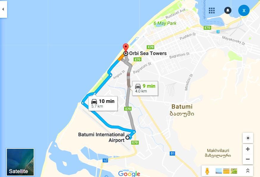巴统Orbi Sea Towers Block G公寓 外观 照片
